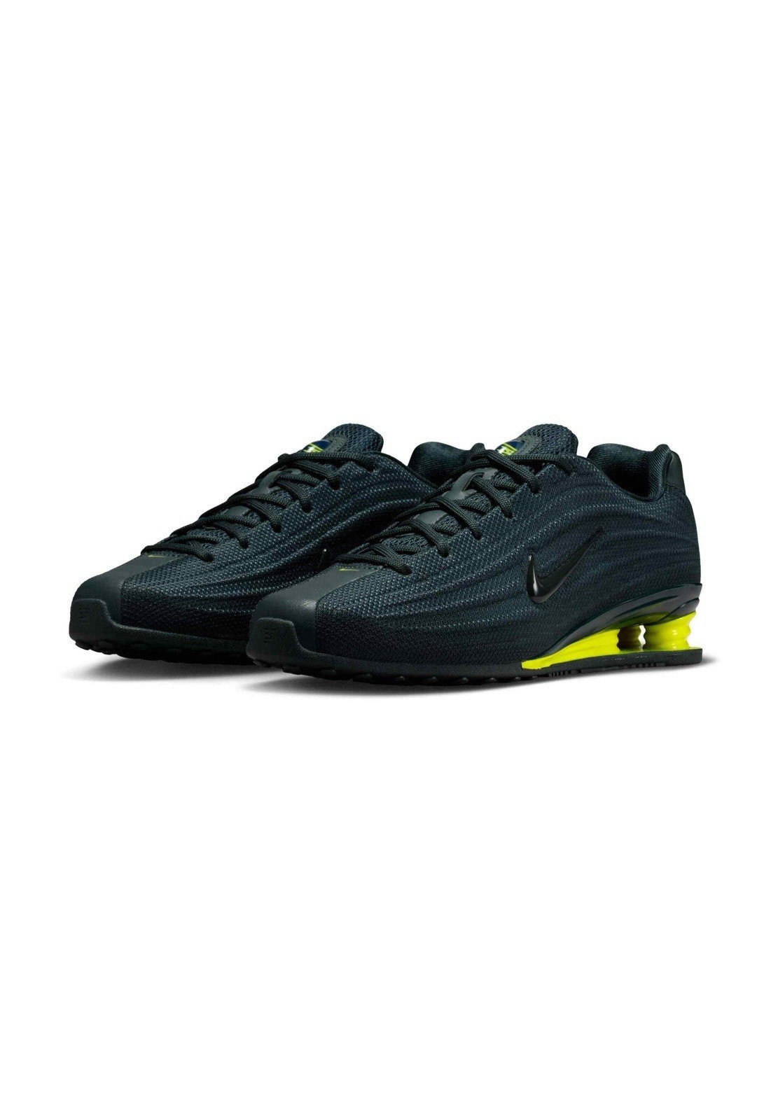 Nike Shox Z Women’s Size 11 Seaweed Cyber Green Black Yellow Hq7540-300